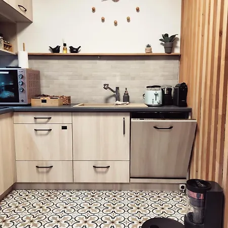 Lejlighed Glam, King-size Bed, Terrace, Free Indoor Parking