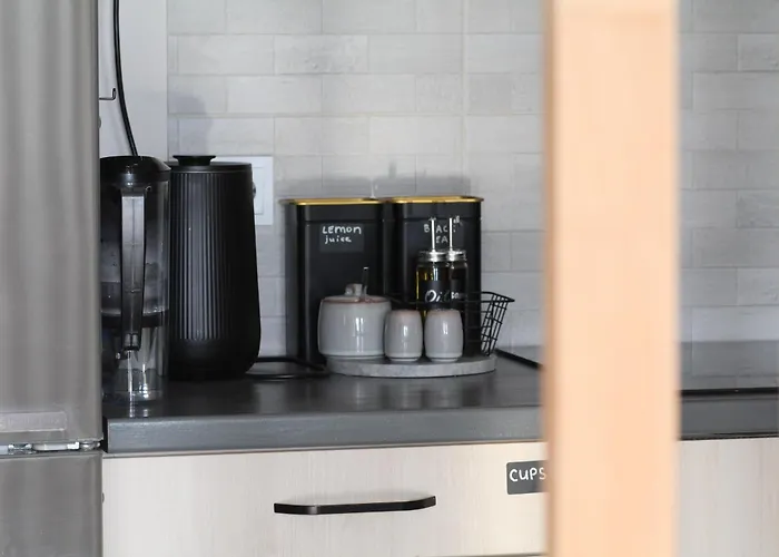 Glam, King-size Bed, Terrace, Free Indoor Parking アパート