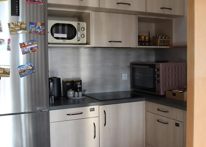 Glam, King-size Bed, Terrace, Free Indoor Parking Apartment Breslau