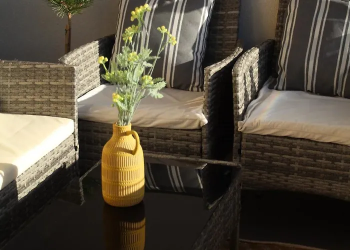 アパート Glam, King-size Bed, Terrace, Free Indoor Parking *