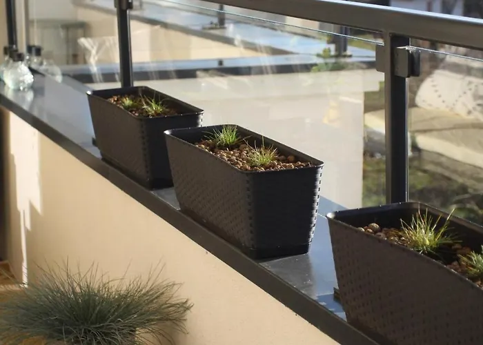 Glam, King-size Bed, Terrace, Free Indoor Parking Apartment *